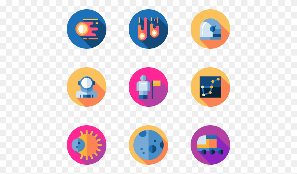 Astronomy Icons Free Transparent Png
