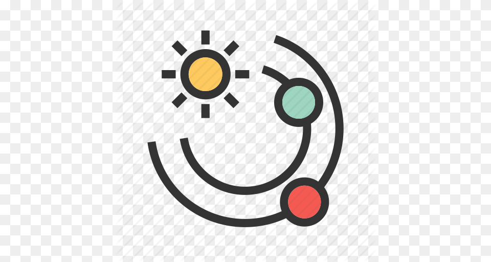Astronomy Planet Planets Solar Space Sun System Icon Free Png