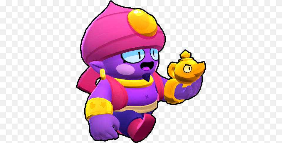 Astuces Et Guides Brawl Stars Jeuxvideocom Gene Gf Brawl Stars, Baby, Person, Purple, Clothing Free Transparent Png