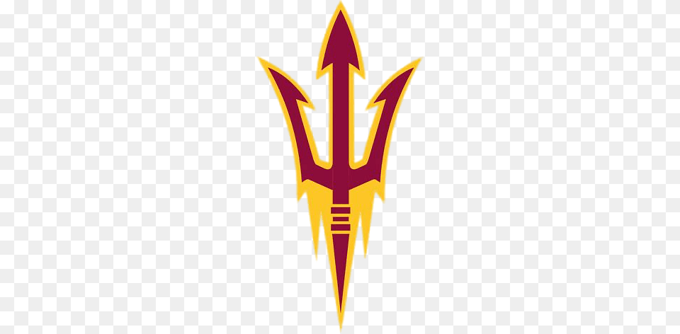 Asu Football Sun Devils Trident, Weapon Png