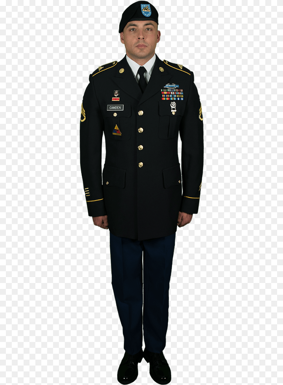Asu Front Shot Male Uniforme Militar Estados Unidos, Clothing, Coat, Adult, Military Free Png