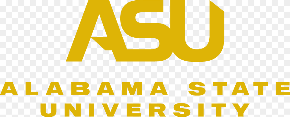 Asu Logo Alabama State University Logo, Text Free Png