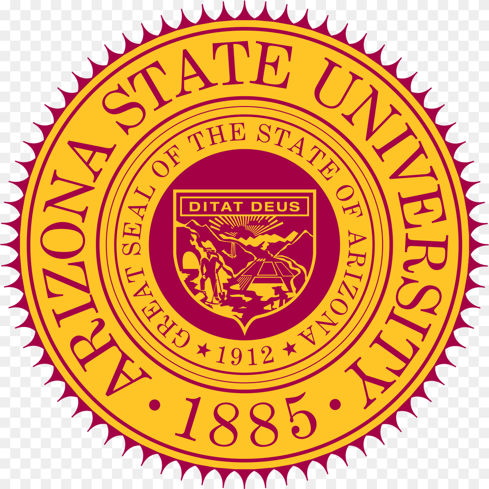 Asu Logo Transparent Arizona State University Logo, Badge, Symbol, Emblem, Architecture Png