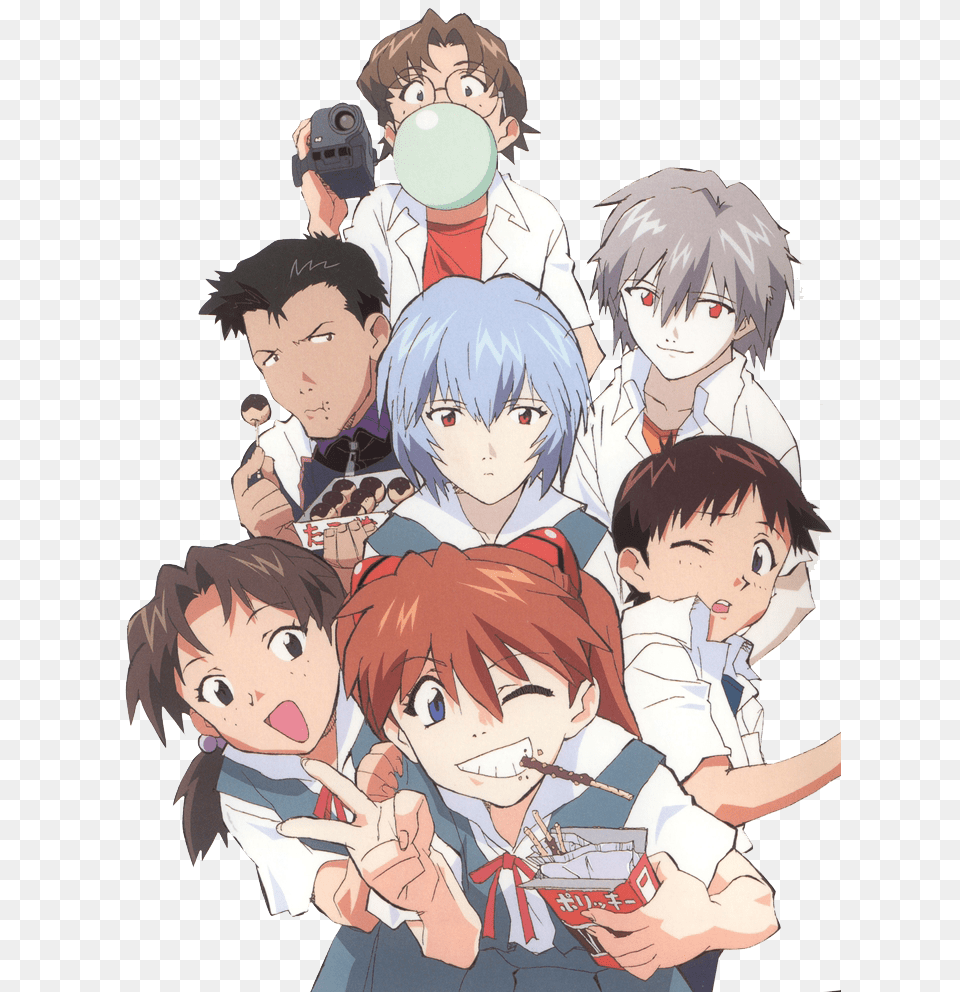 Asuka And Rei Hideyuki Morioka, Publication, Book, Comics, Person Free Transparent Png