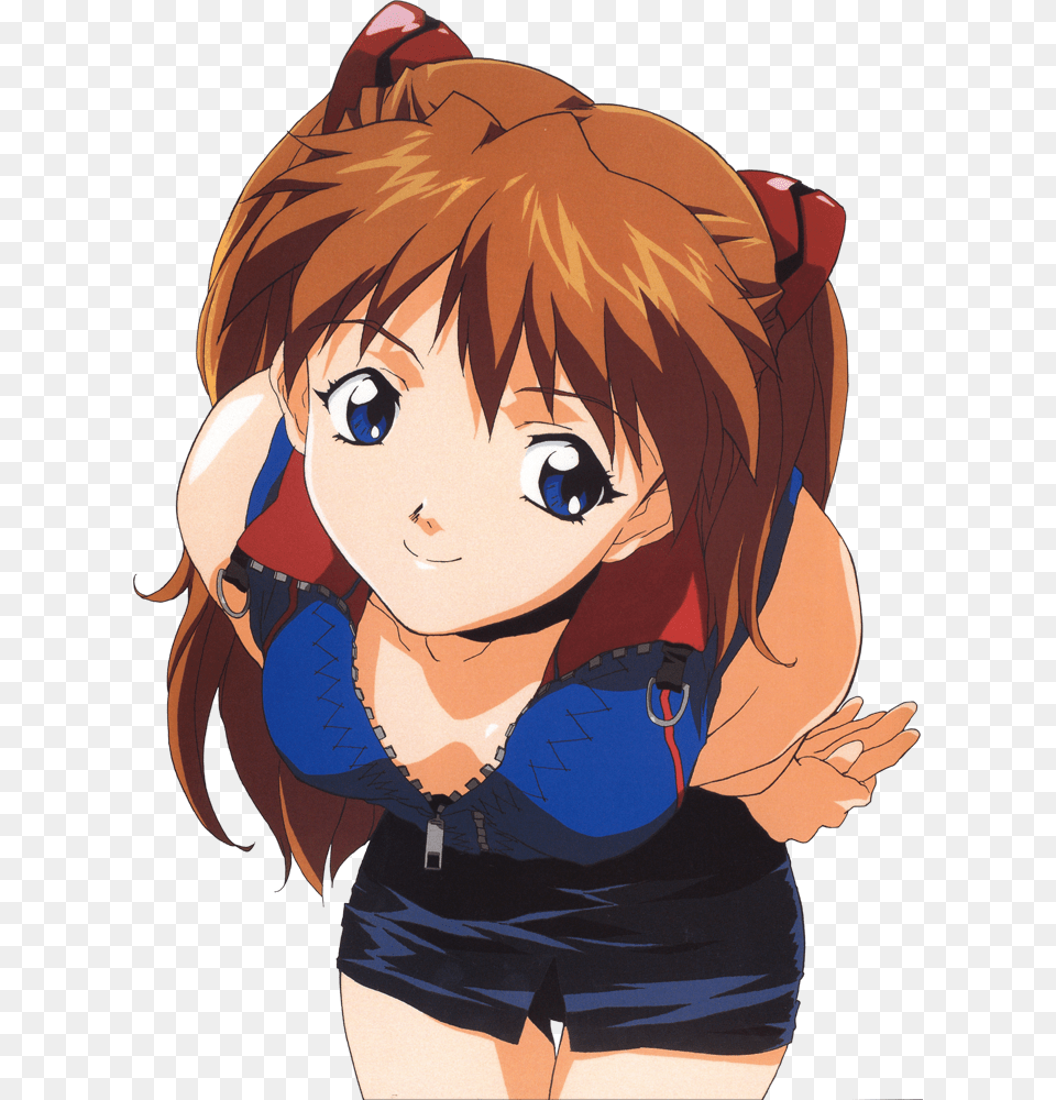 Asuka Evangelion, Baby, Book, Comics, Person Png