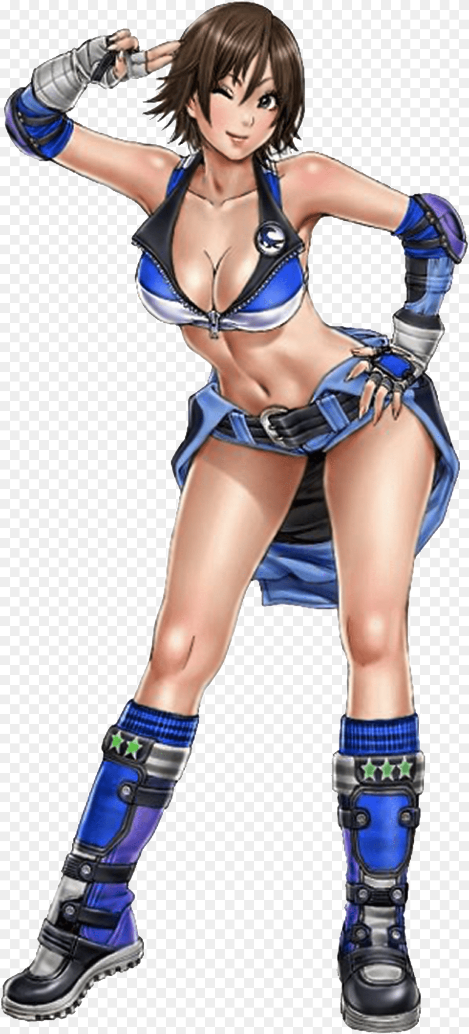 Asuka Tekken Tag Tournament 2 Panels, Adult, Publication, Person, Female Png Image