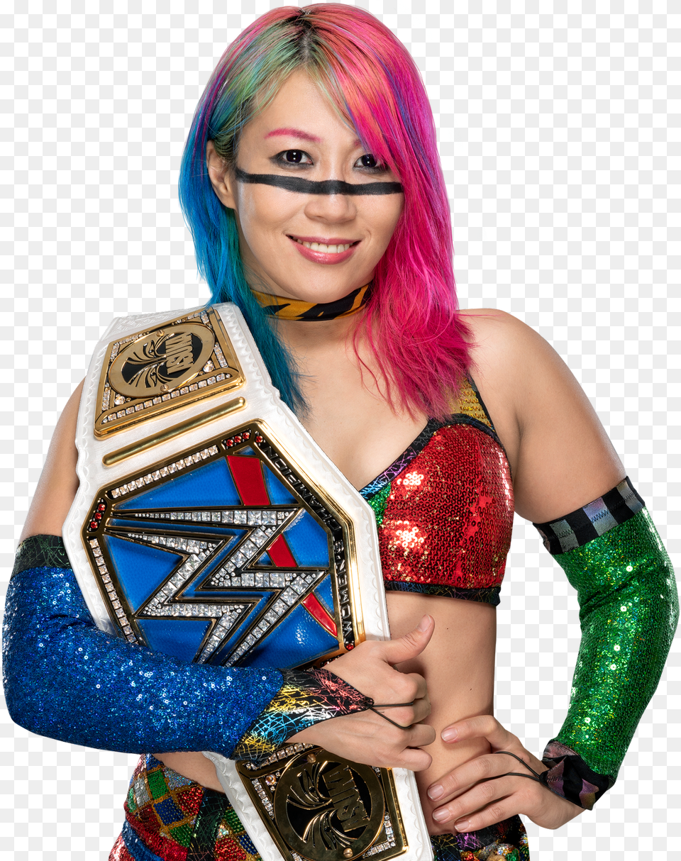 Asuka Wwe Smackdown Women39s Championship, Adult, Person, Woman, Female Free Png