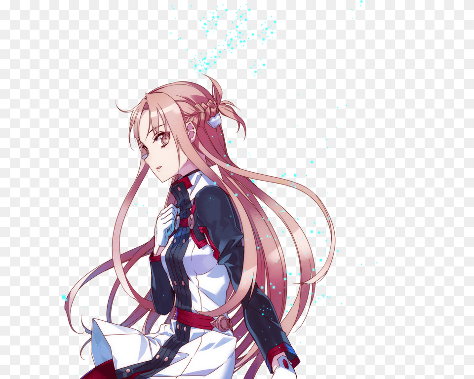 Asuna From The Recent Sao Movie Announcement Get Hype For More, Publication, Book, Comics, Adult Free Png