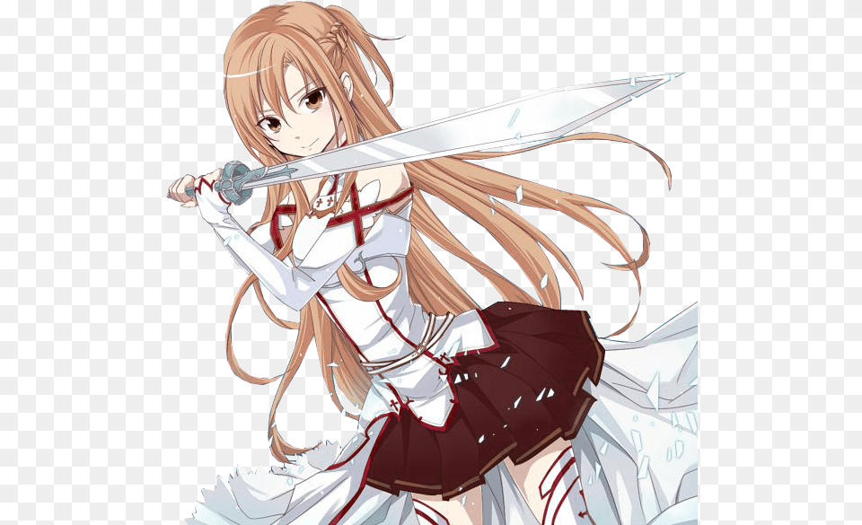 Asuna Picture Asuna Yuuki, Publication, Book, Comics, Adult Free Png Download