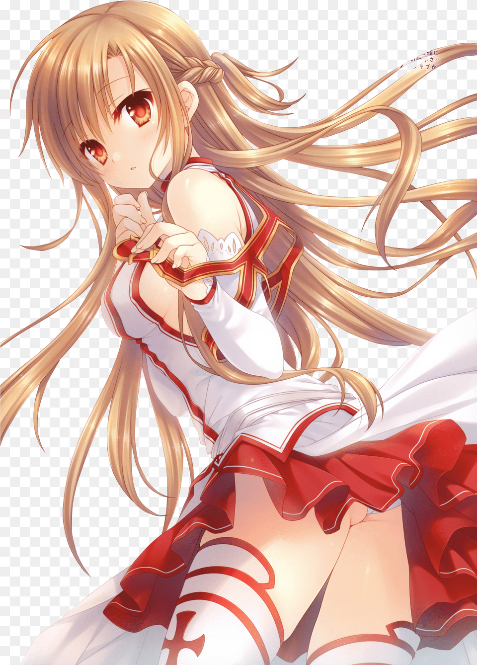 Asuna Render By Novala 9 D5wa0ct Asuna Sword Art Online Anime Stickers Decals Size Free Transparent Png