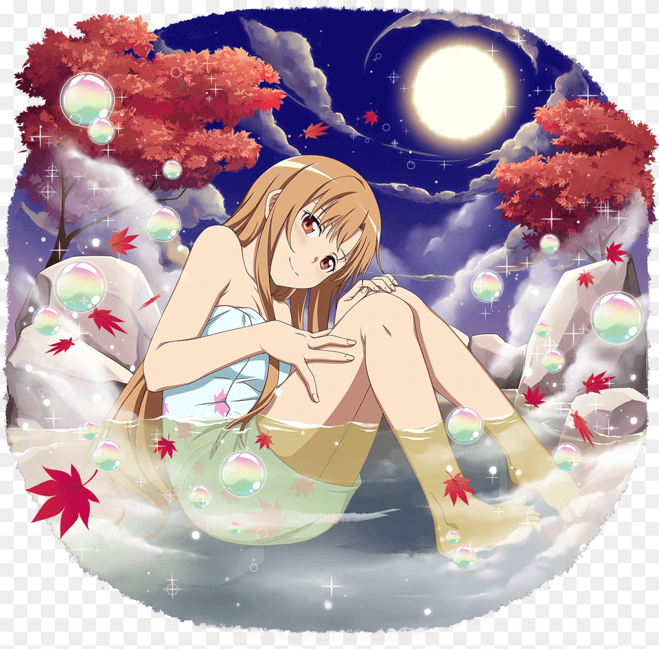 Asuna Sao Swordartonline Sao Hot Spring Asuna, Publication, Book, Comics, Baby Free Transparent Png