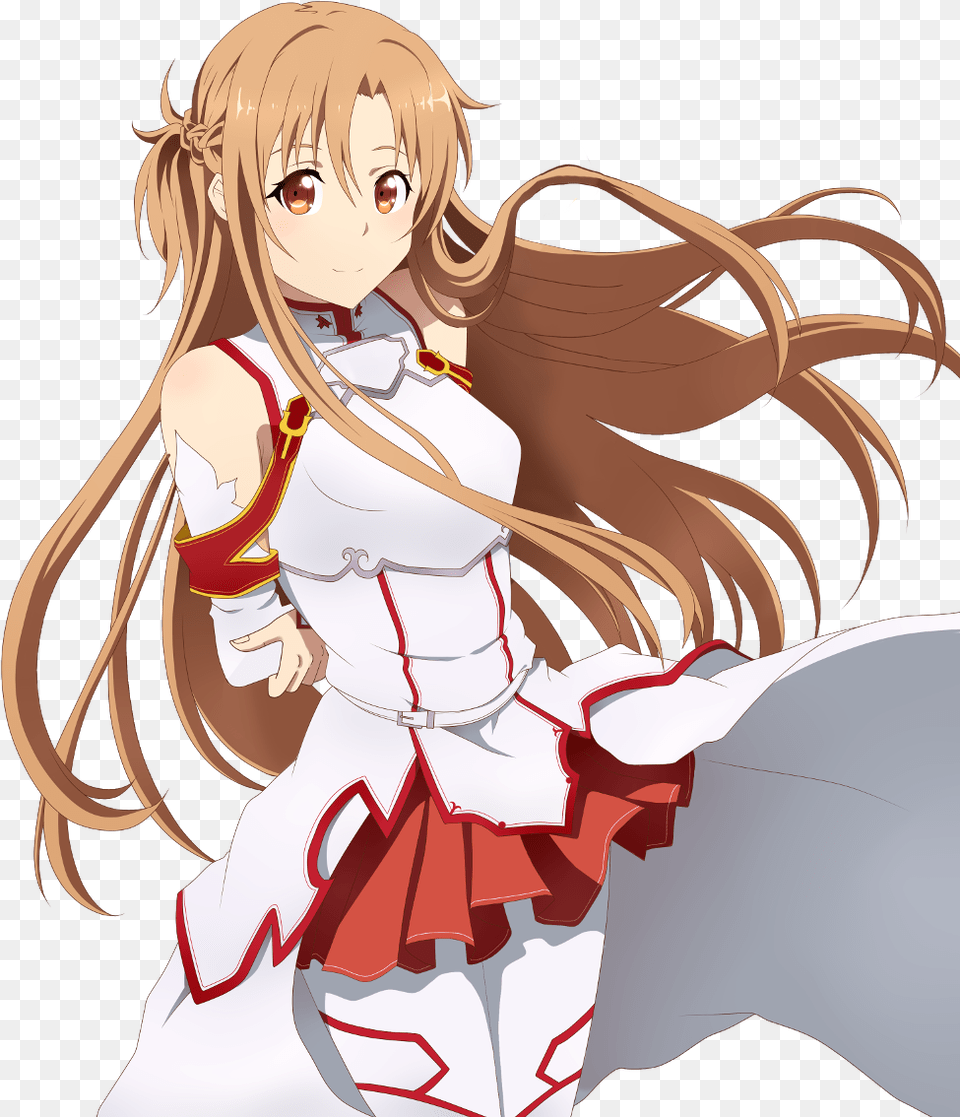 Asuna Sticker Asuna Sao Render, Publication, Book, Comics, Adult Free Transparent Png