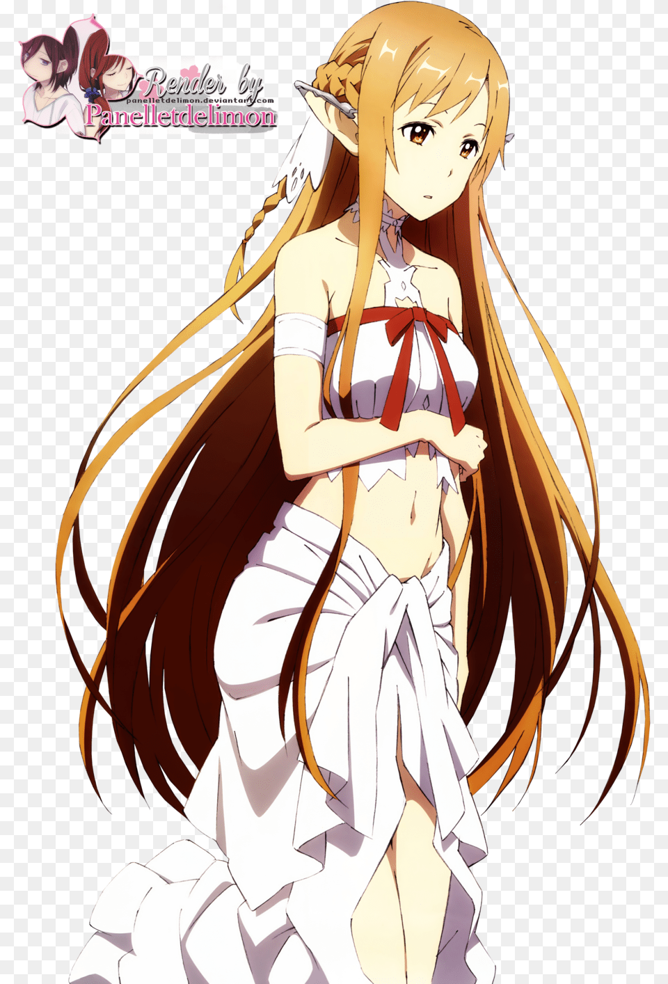 Asuna Transparent Ria Asuna Yuuki Gif Edit, Book, Comics, Publication, Person Png Image