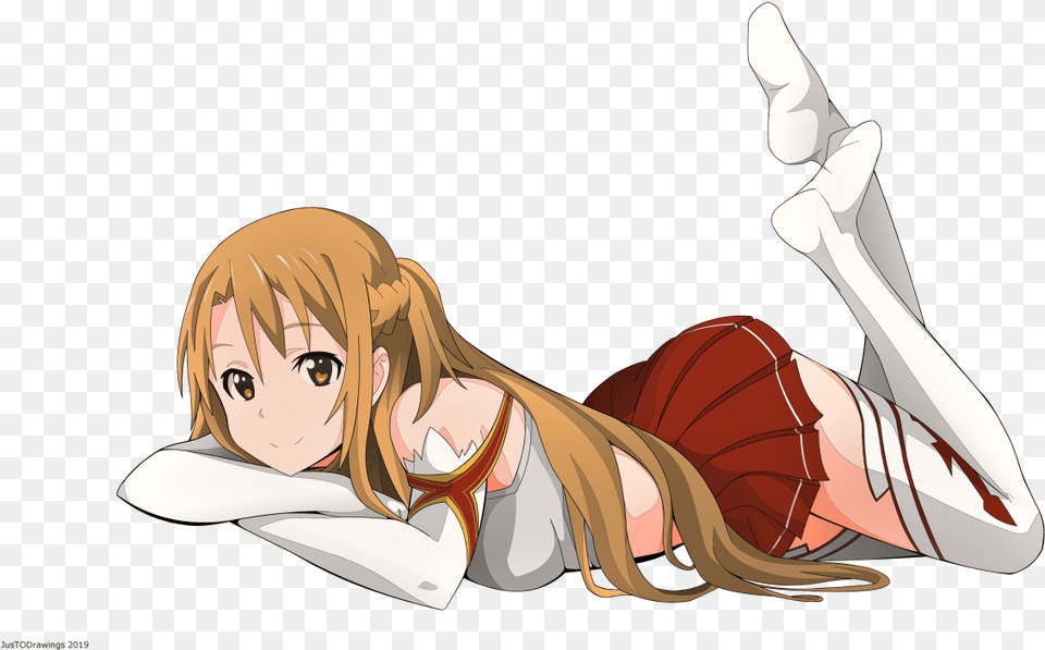 Asunasao Sword Art Online Yuukirenderdigital Cartoon, Book, Comics, Publication, Person Free Png