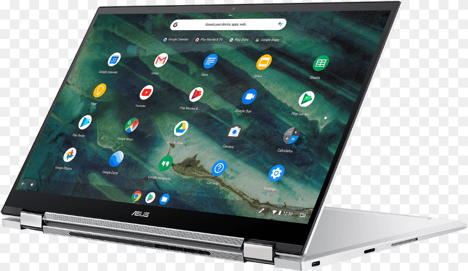 Asus Asus Chromebook Flip, Computer, Electronics, Laptop, Pc Free Png