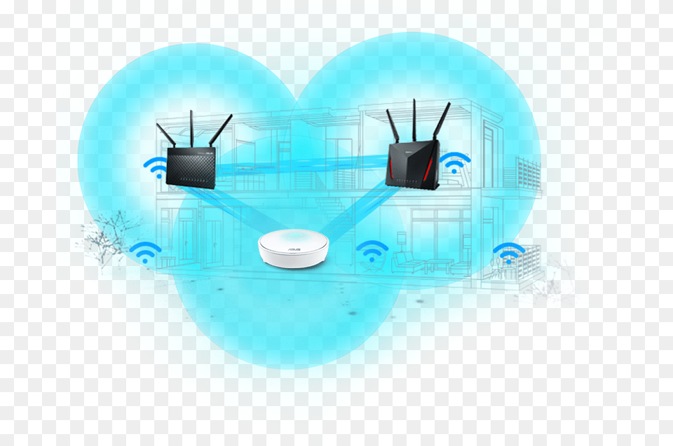 Asus Mesh Wifi, Electronics, Hardware, Router Free Transparent Png