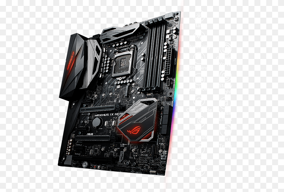 Asus Motherboard I7, Computer Hardware, Electronics, Hardware, Computer Png