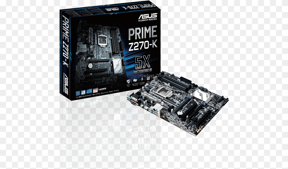 Asus Prime Z270 P, Computer Hardware, Electronics, Hardware, Computer Free Transparent Png