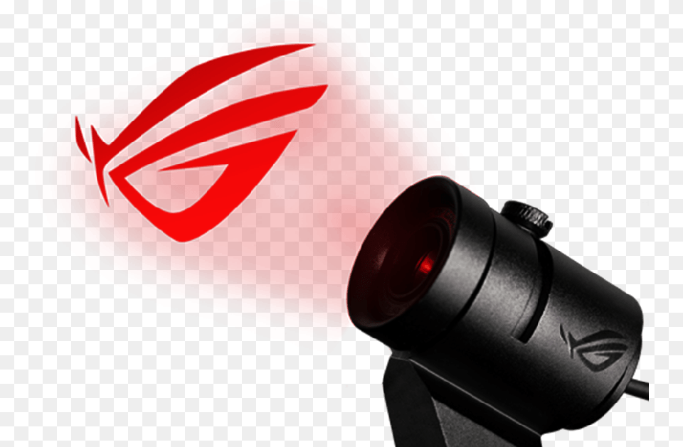 Asus Rog Spotlight Usb Logo Projector Aura Sync Rgb Asus Rog Rgb Spotlight Logo Projector, Electronics, Light, Camera Free Png Download