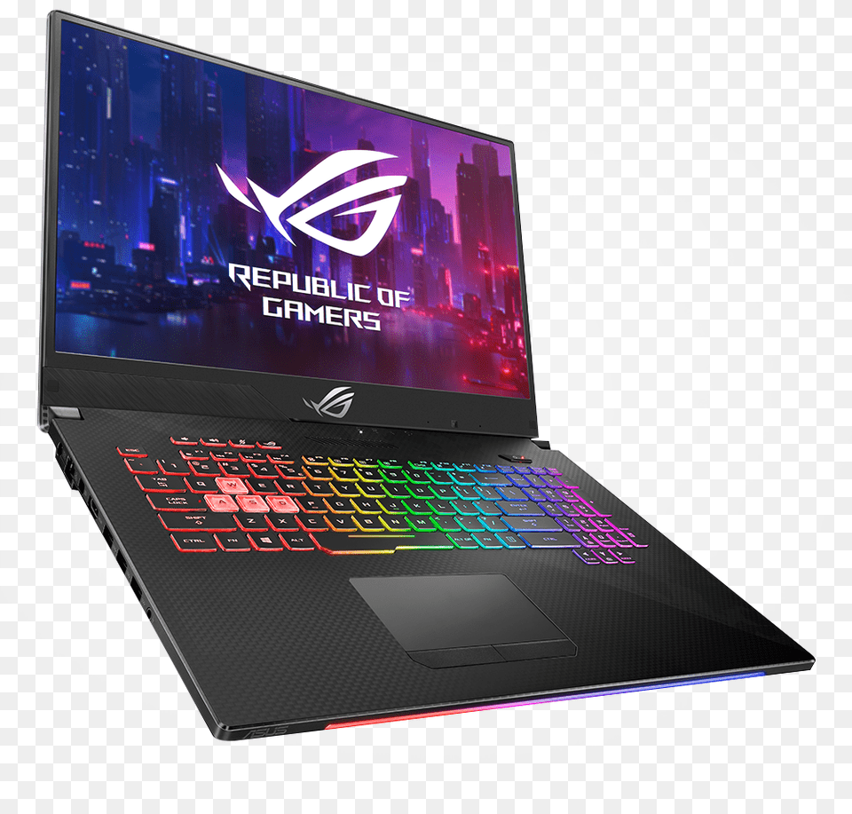 Asus Rog Strix Scar Ii Gl704gw Ds76 Laptop, Computer, Electronics, Pc, Computer Hardware Png