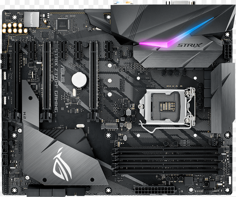 Asus Rog Strix Z370 F Gaming Review, Computer Hardware, Electronics, Hardware, Architecture Free Transparent Png