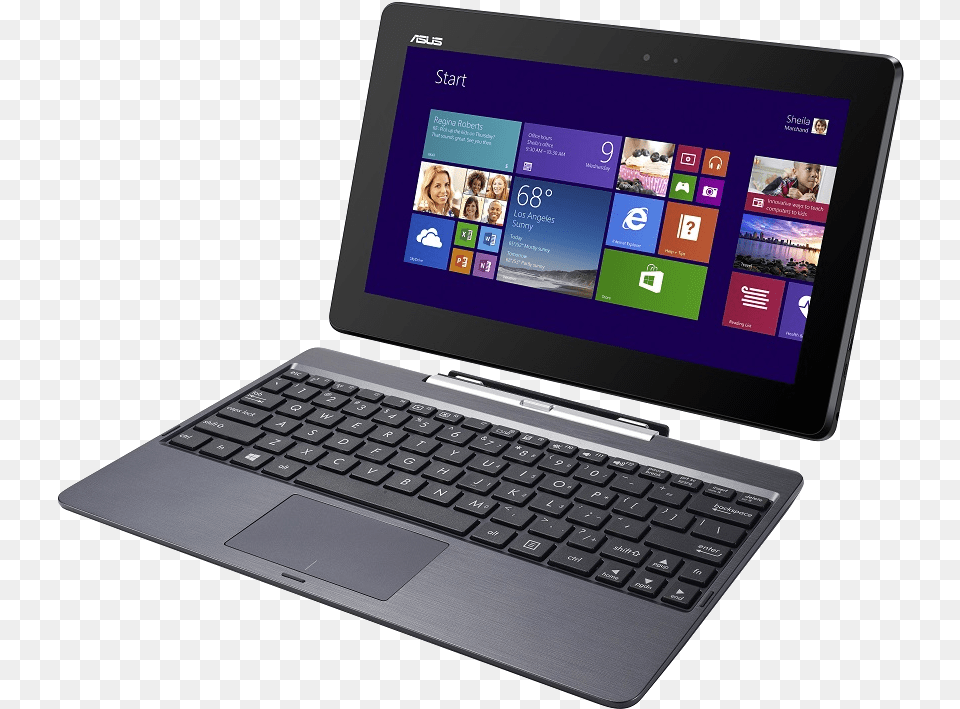 Asus Transformer Book T100taf, Computer, Electronics, Laptop, Pc Free Transparent Png