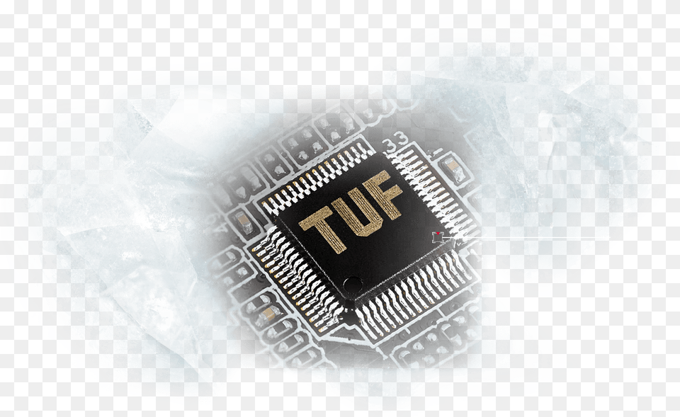 Asus Tuf Engineered Have Forged A Brand New Microchip Microcontroller, Computer Hardware, Electronics, Hardware, Printed Circuit Board Free Png Download