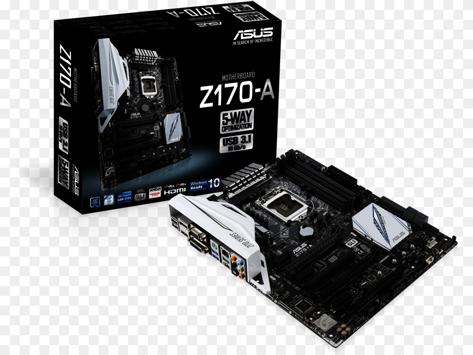 Asus Z170 A Lga1151 Z170, Computer Hardware, Electronics, Hardware, Adapter Png