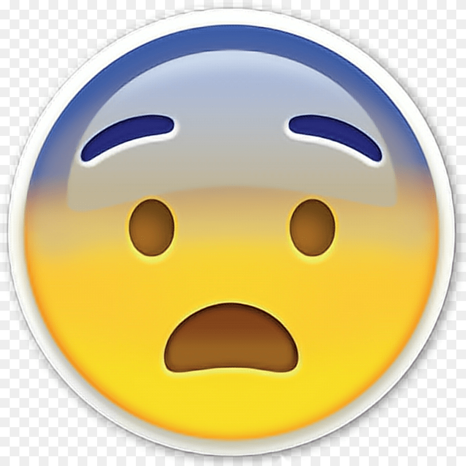 Asustado Emoji Emojis Emoticono Emoticonos Emoji Emoji Asombrado, Ball, Bowling, Bowling Ball, Leisure Activities Png