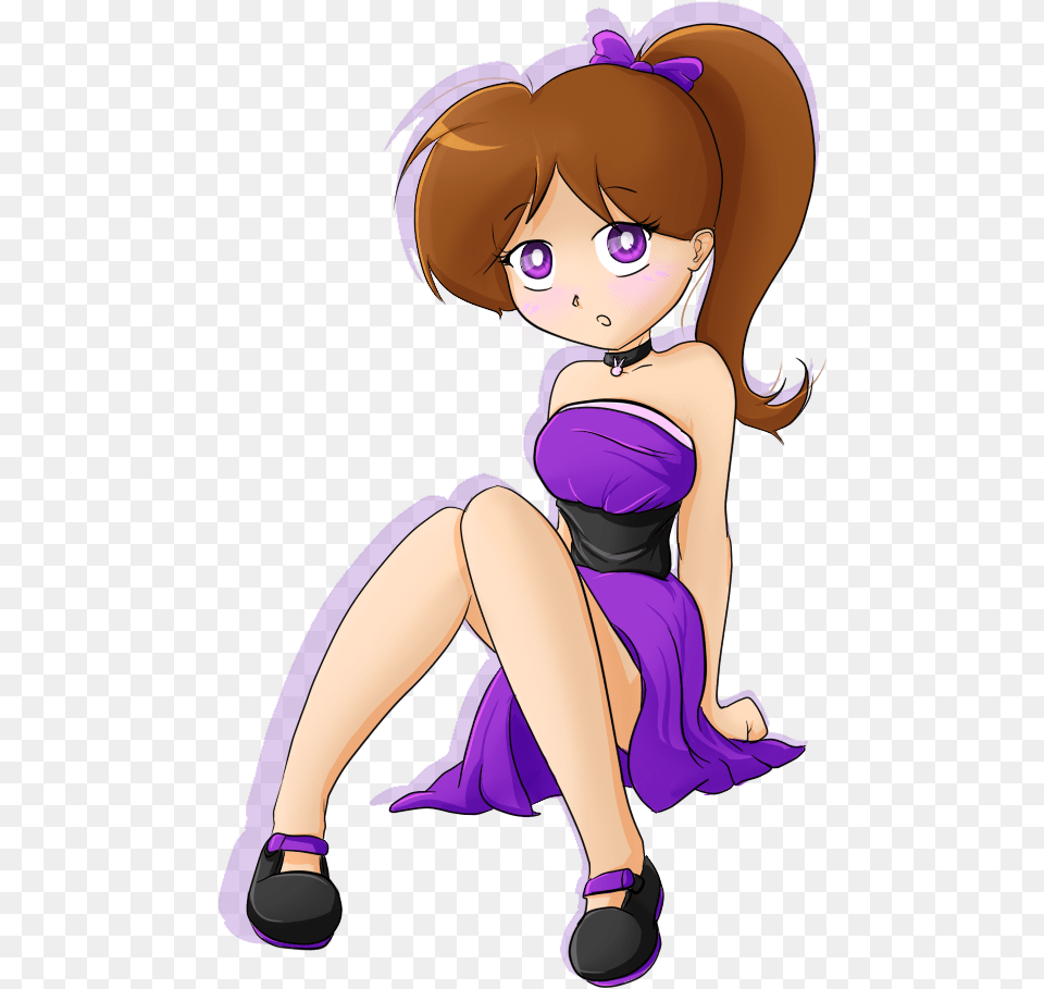 At Bunny S Party Dress By Itbluebeadti D5oa2gm Rabbit, Book, Comics, Publication, Purple Png Image
