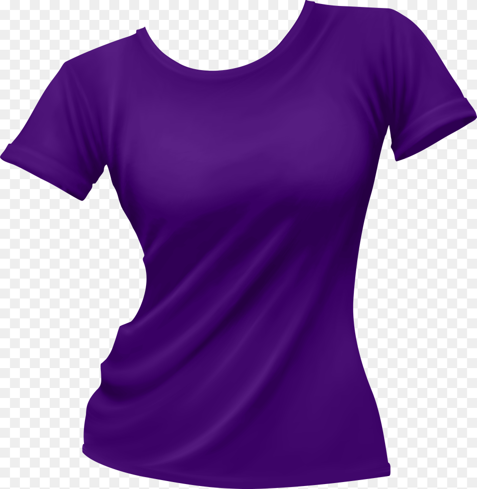 At Getdrawings Com Purple T Shirt Clipart, Clothing, T-shirt, Person Png Image