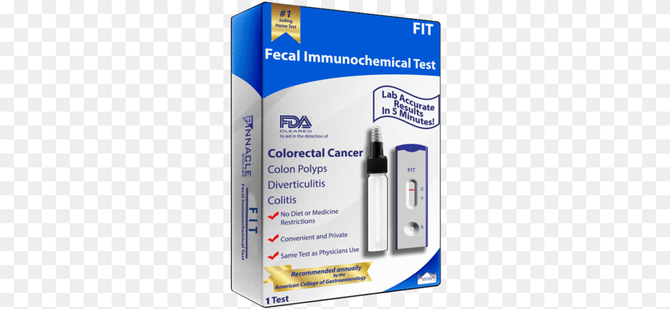 At Home Fit Colon Cancer Test Kitclass, Bottle Free Png Download