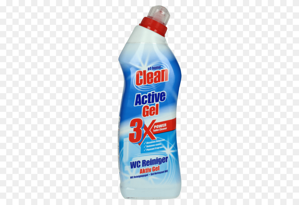 At Home Toilet Bleach Wc Cleaner Toilet Bleach Active Gel, Bottle Png Image