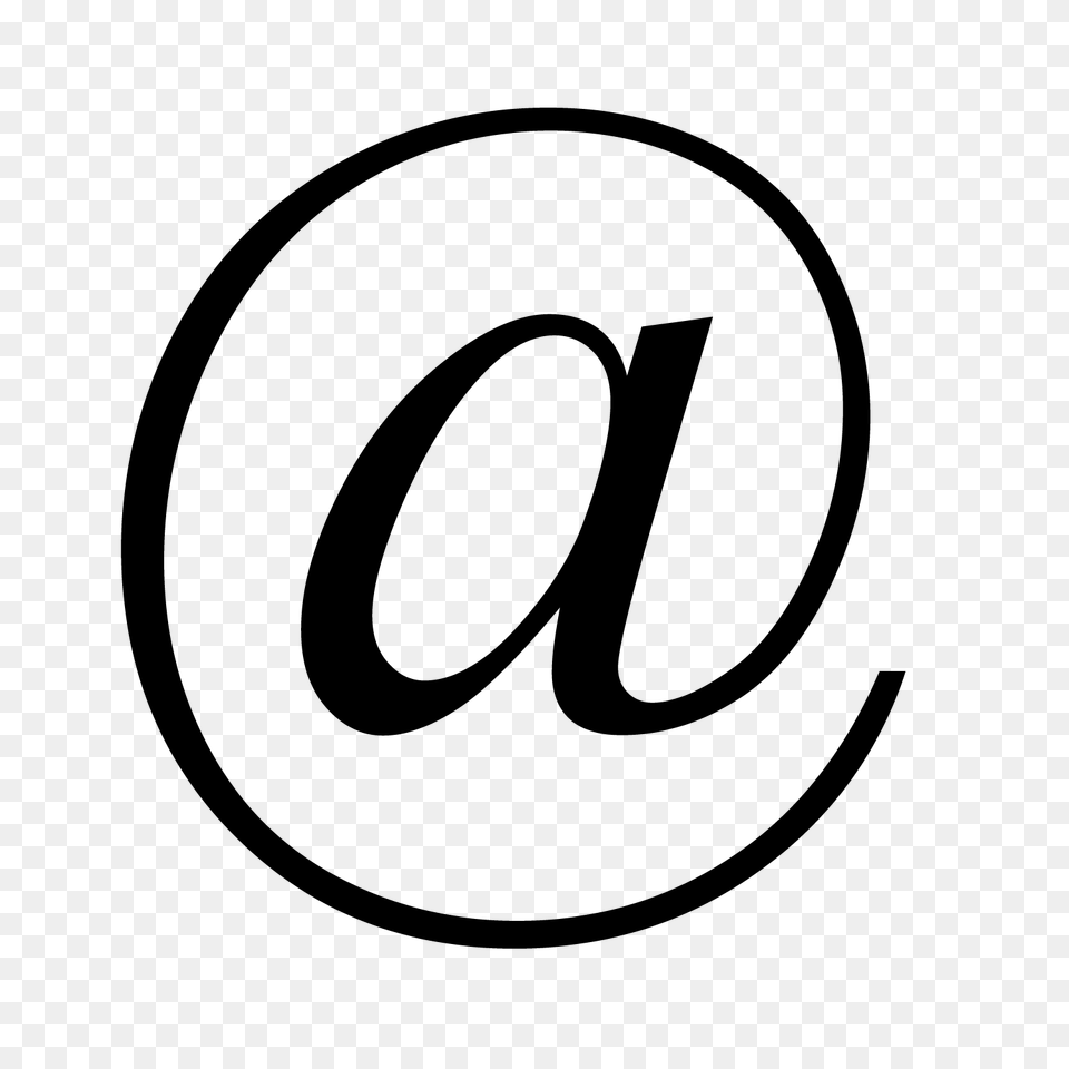 At Sign Free Transparent Png