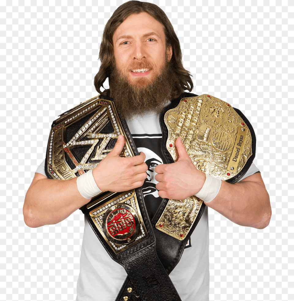 At The Height Of Their Popularity Daniel Bryan Wwe Champion 2014, Accessories, Belt, Adult, Male Free Transparent Png