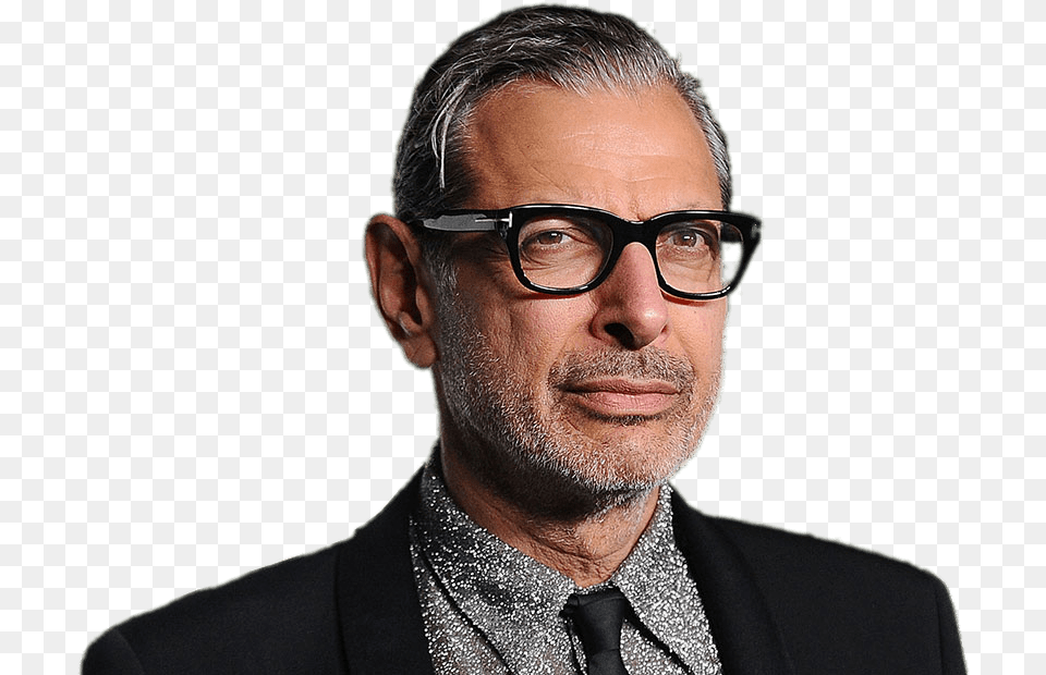 At The Movies Jeff Goldblum No Background, Accessories, Portrait, Photography, Person Free Png Download