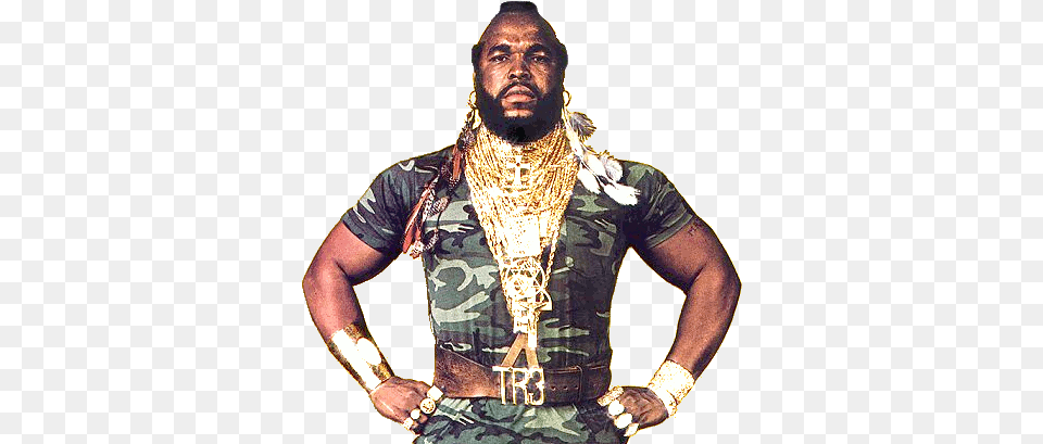 At The Movies Mr T, Accessories, Adult, Male, Man Free Png