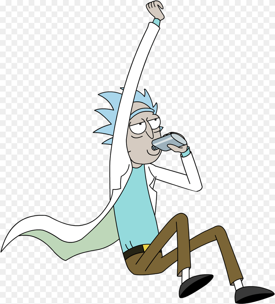 At The Movies Rick And Morty, Person, Cartoon, Book, Comics Free Transparent Png