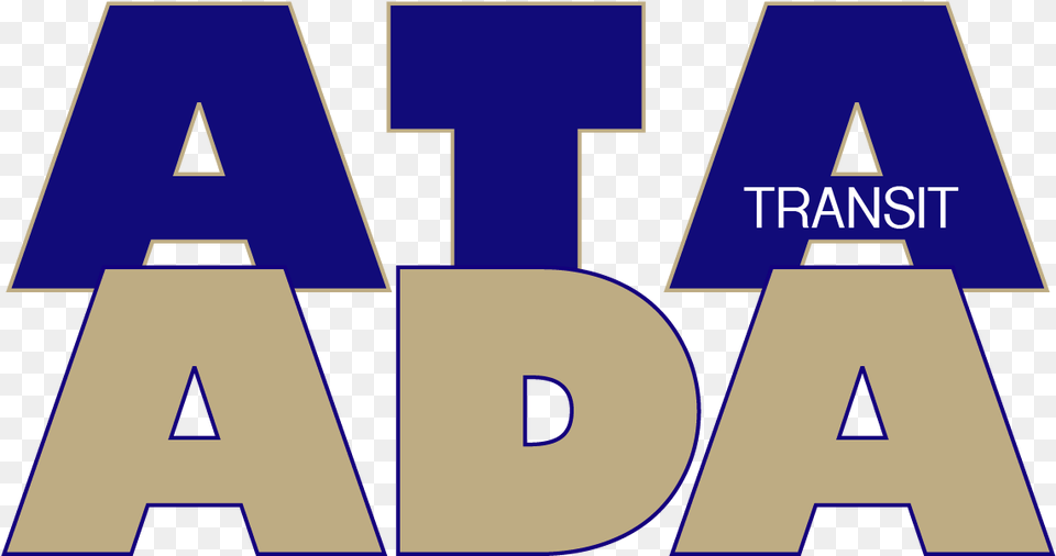 Ata Ada Complementary Paratransit Service Logo, Purple, Text Free Png Download