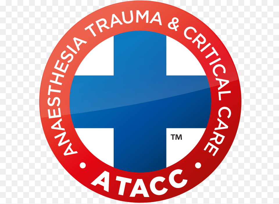 Atacc Is Currently The Most Advanced Trauma Course, Logo, Symbol, Disk, First Aid Png Image