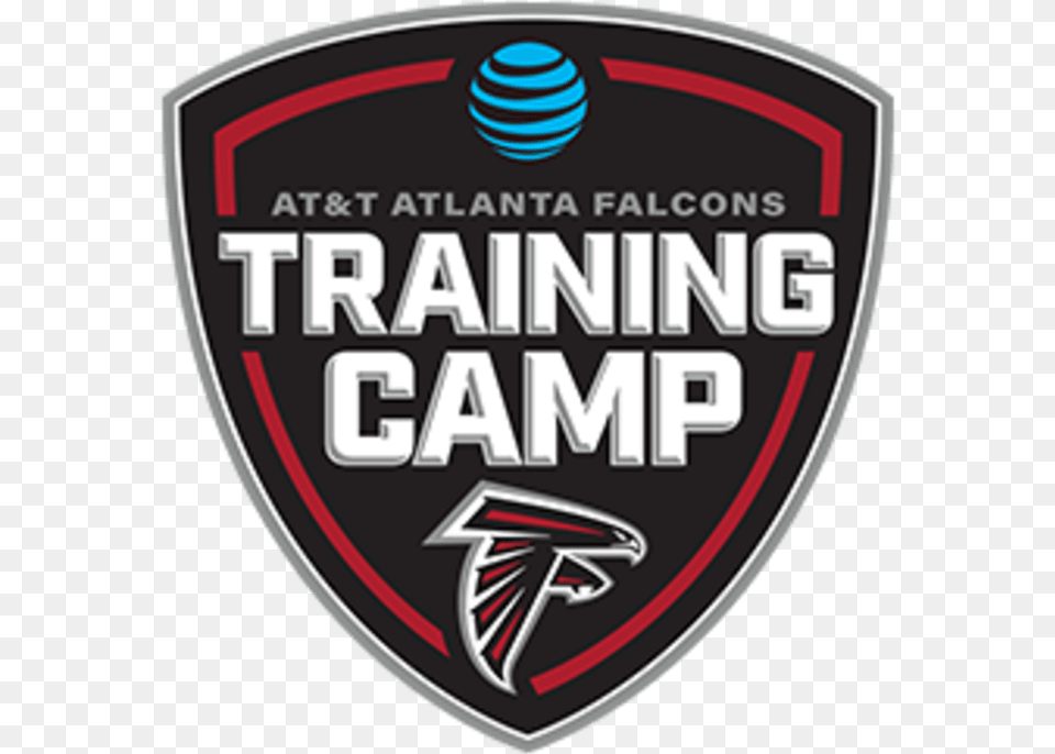Atampt Training Camp Falcons Training Camp 2018, Badge, Logo, Symbol, Emblem Free Png