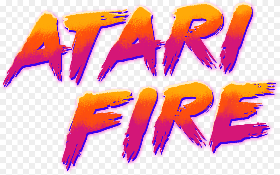 Atari Fire Art, Light, Purple, Neon Free Png