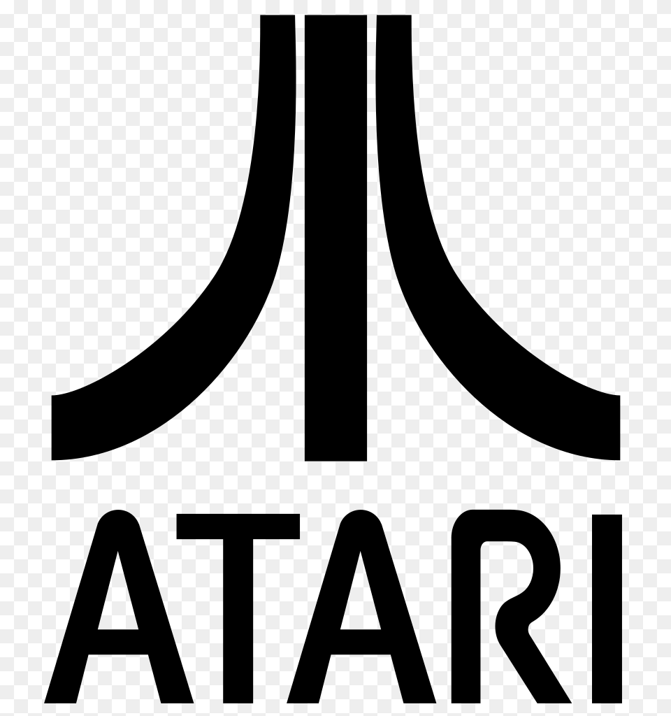 Atari Logo Alt, Gray Free Transparent Png
