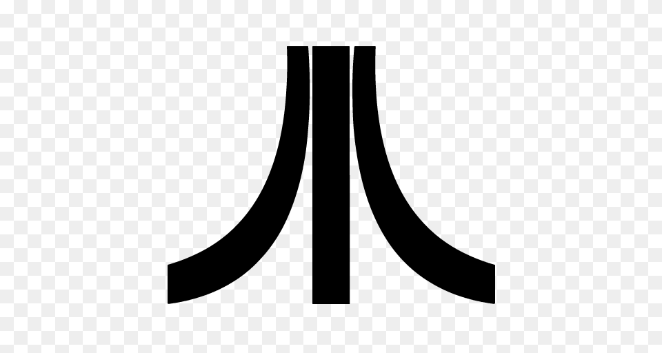 Atari Logo Atari Inc, Gray Png
