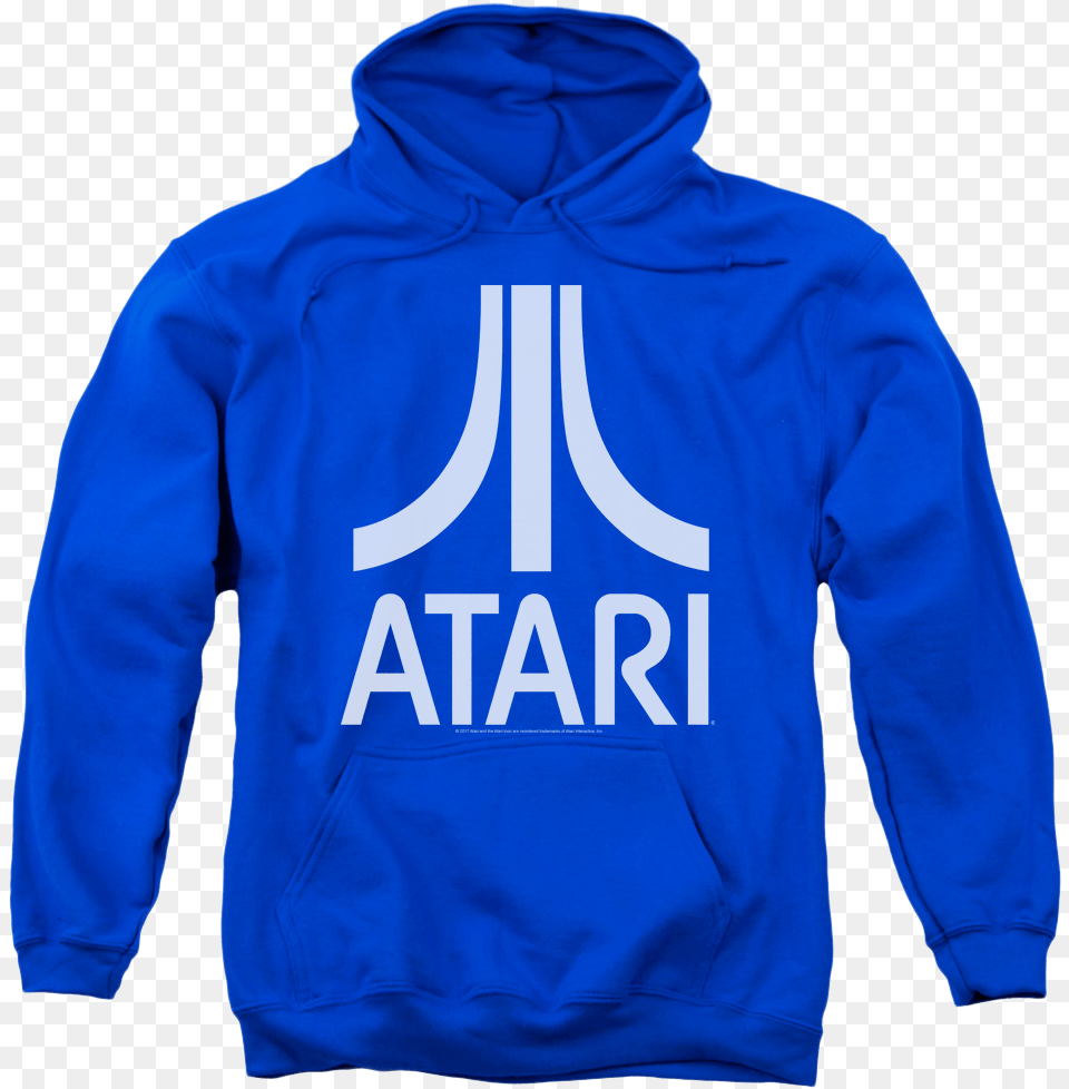 Atari Logo Hoodie Atari, Clothing, Knitwear, Sweater, Sweatshirt Free Png