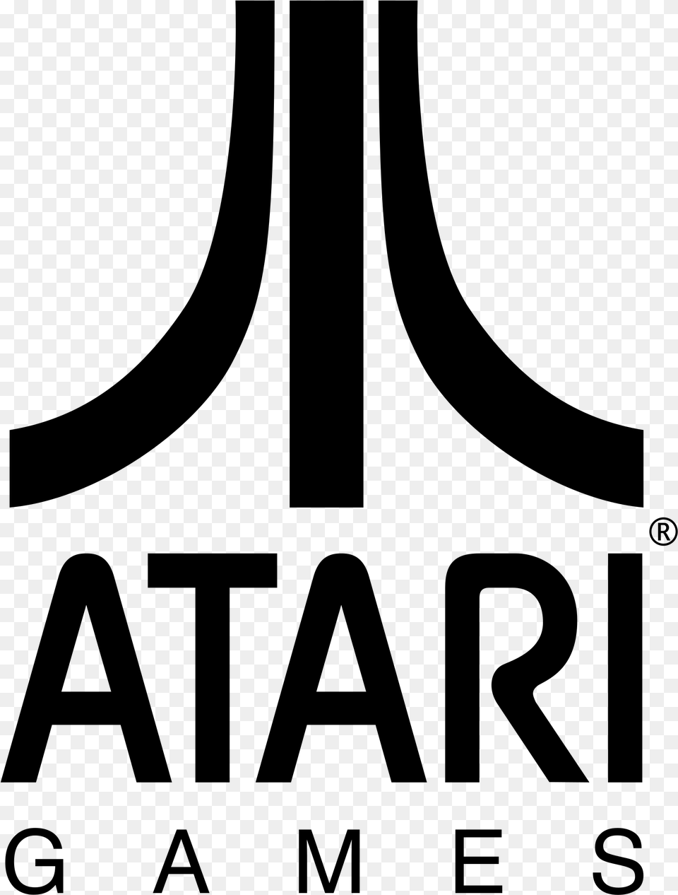 Atari Logo Svg, Gray Free Png Download