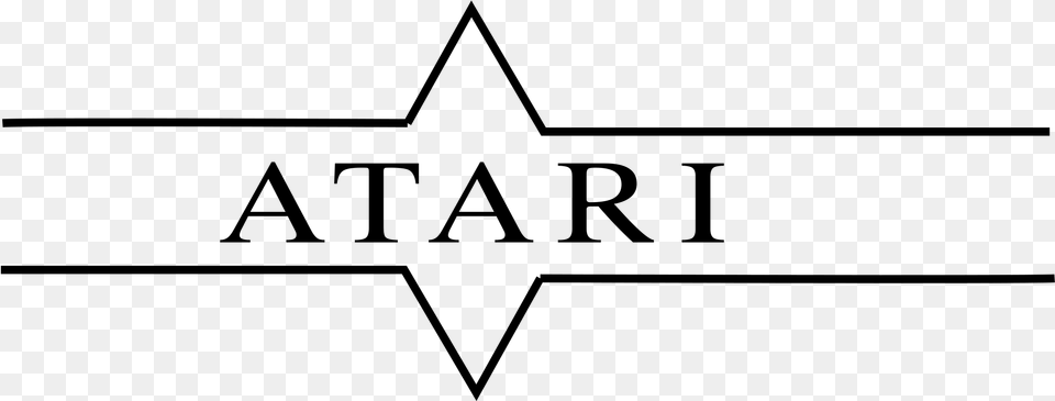 Atari Logo Triangle, Gray Free Png Download
