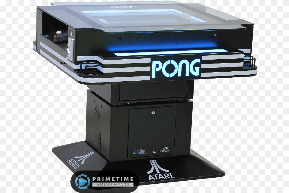 Atari Pong Arcade Cocktail Model By Unis Atari Pong Coffee Table, Computer Hardware, Electronics, Hardware, Kiosk Free Png Download