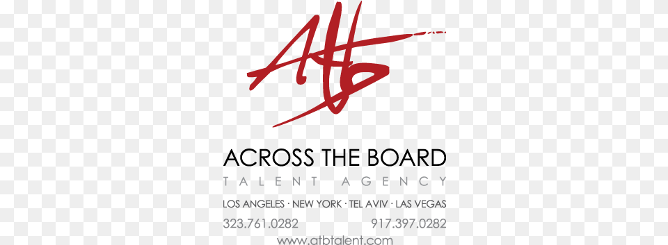 Atb Resume Logo Color Clear Background Across The Board Talent Agency, Handwriting, Text Png