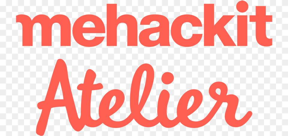 Atelier Logo Orange, Text Png Image